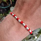 Pulsera Tejido Serpiente con Cilindros - Miniatura 2