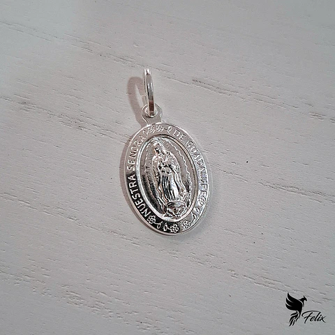 Dije Virgen de Guadalupe de 18mm