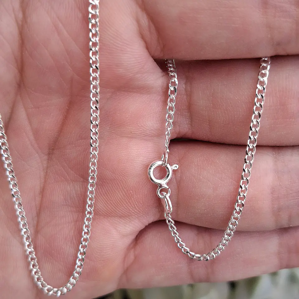 Cadena Cubana Delgada de 50cm 2