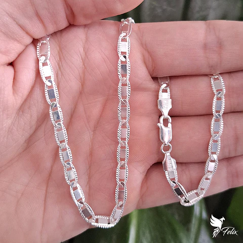 Cadena Espejo Diamantada de 50cm