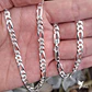 Cadena Cartier Diamantada Ancha de 60cm - thumbnail 1
