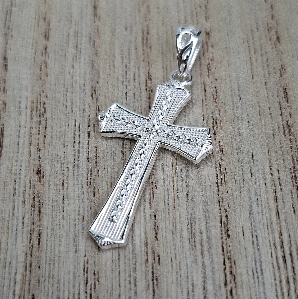 Dije de Cruz de 30mm 2