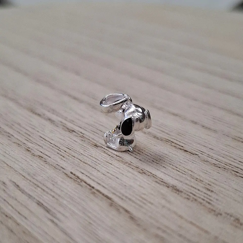 Dije de Snoopy de 10mm 2