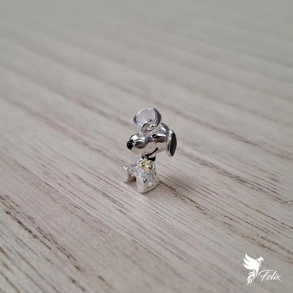 Dije de Snoopy de 10mm 1