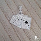 Dije Cartas de Poker de 23mm - Miniatura 1