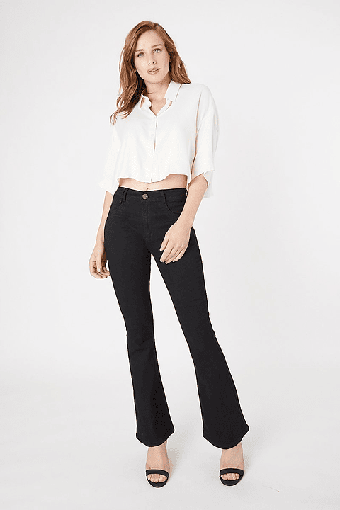 Jeans Flare Alto 4906