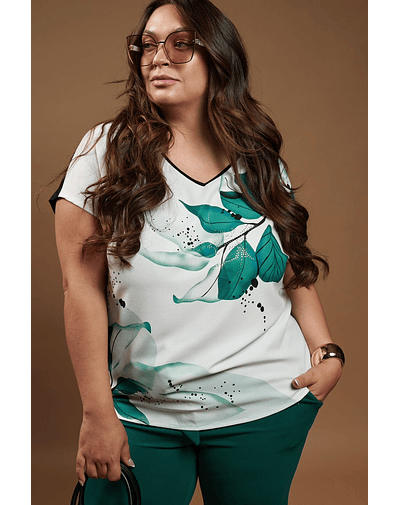 polera woman florencia verde 