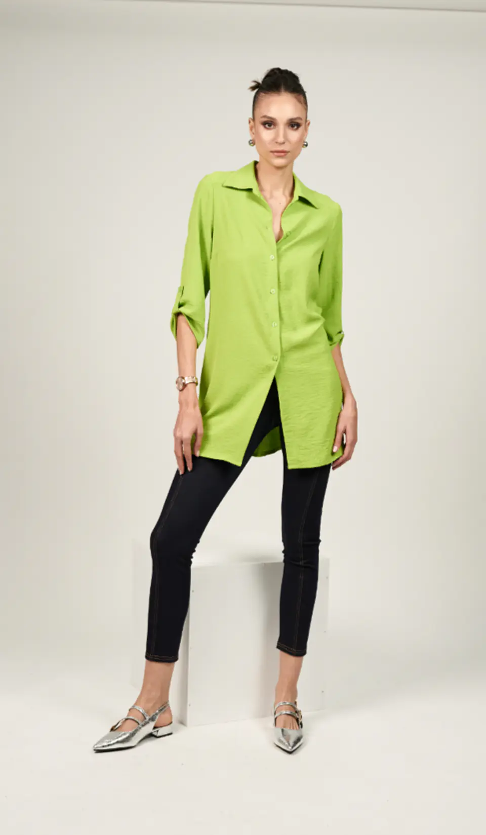 Blusón sofia pistacho  1