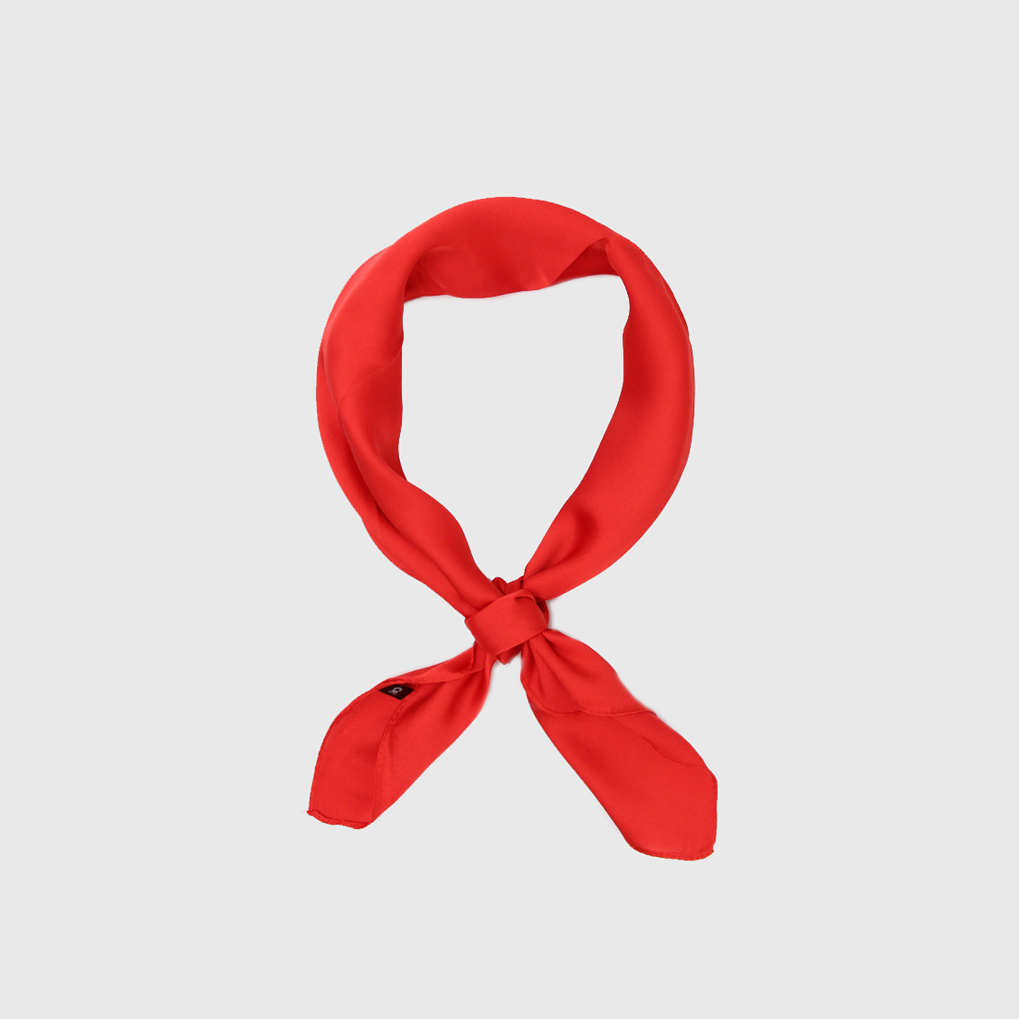 Pañuelo seda rojo 70 x 70 1