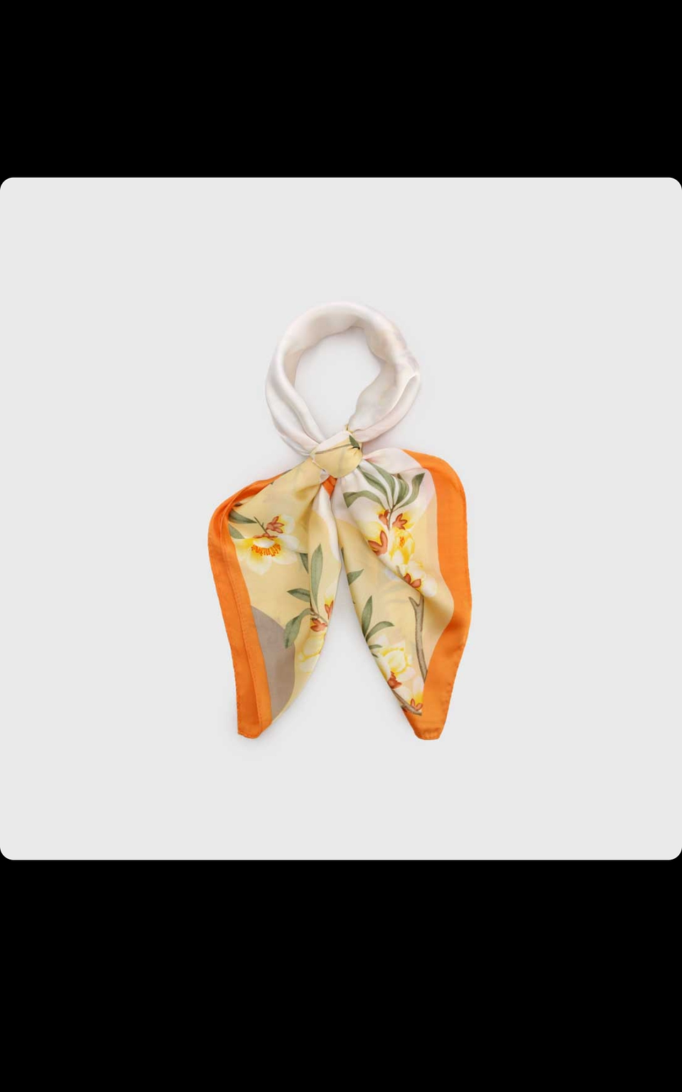 Pañuelo naranjo 70 x 70(331) 1