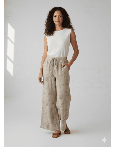 pantalon oaisis beige