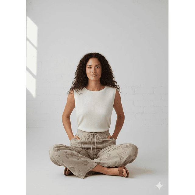 pantalon oaisis beige