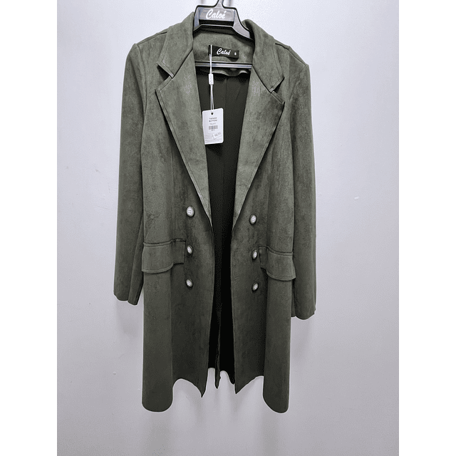 tapado buttoni verde musgo caloe