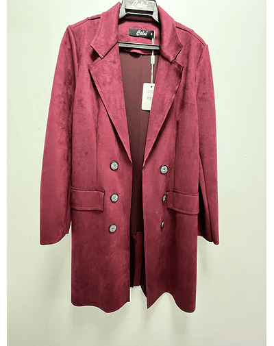 Tapado buttoni burdeo caloe