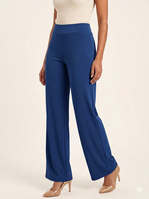 pantalón básico alfredo azul marino