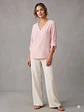 blusa argollas palo rosa  - Miniatura 1