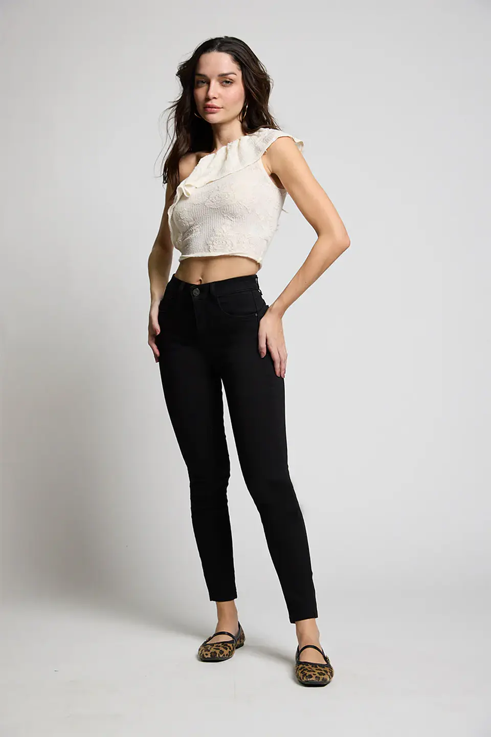 Jeans Mujer Tiro Alto Pitillo 2730 1