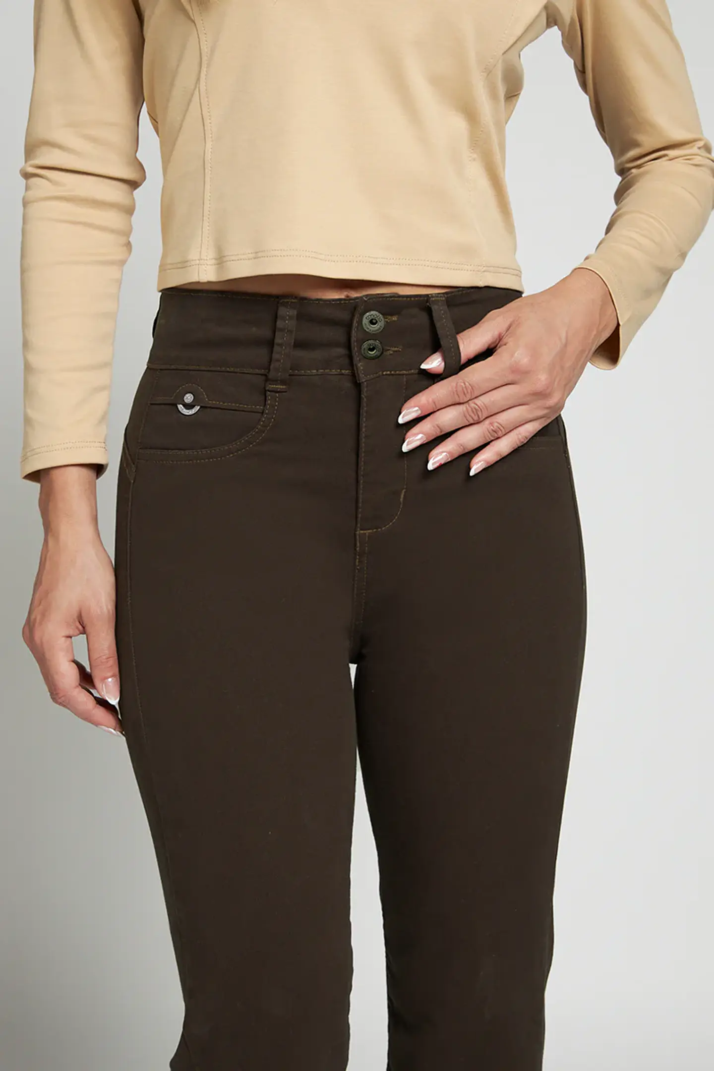 Jeans Mujer Tiro Alto Recto 5123 2