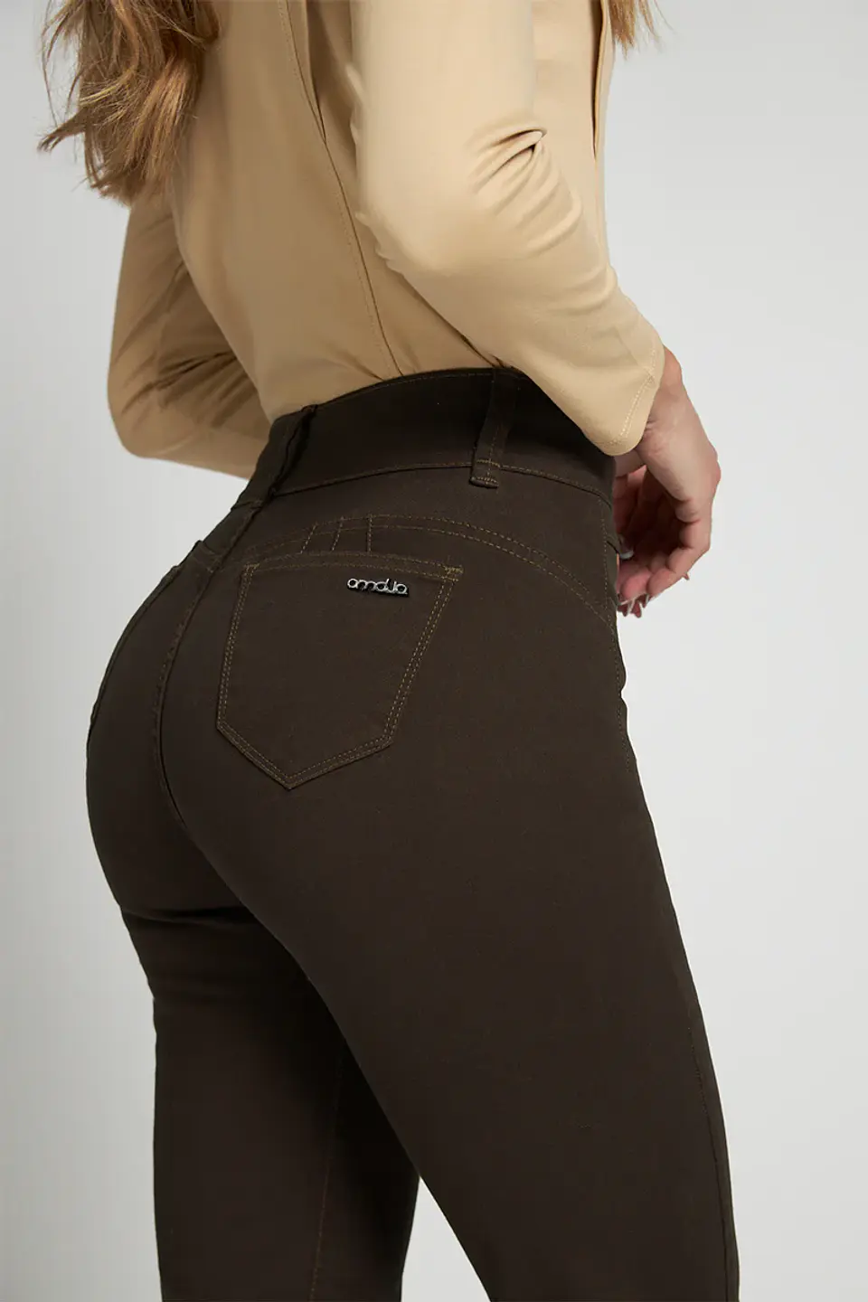 Jeans Mujer Tiro Alto Recto 5123 4