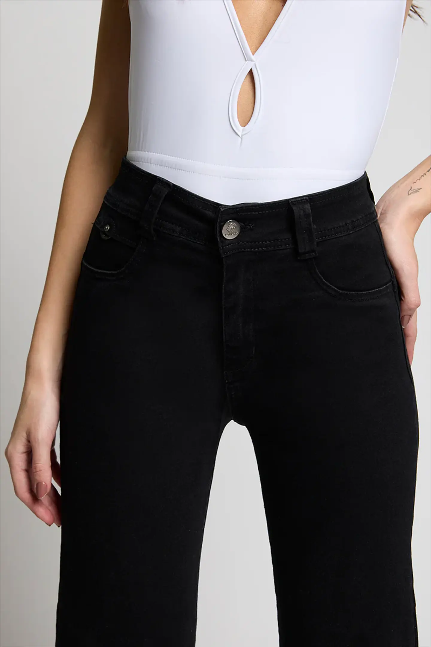 Jeans Mujer Tiro Alto Recto 5280 2