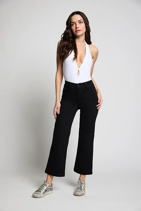 Jeans Mujer Tiro Alto Recto 5280