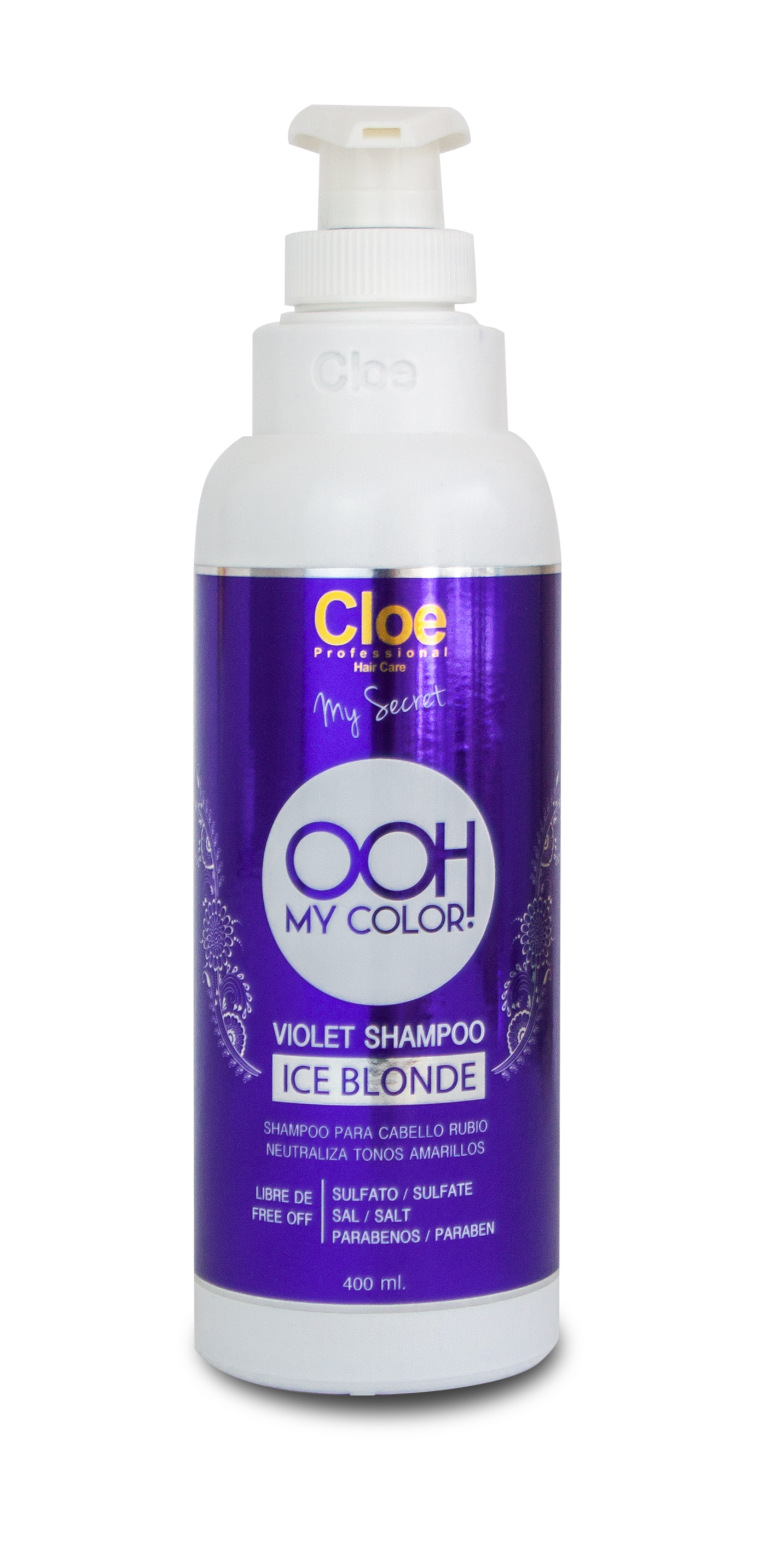 Shampoo Pure Sensation Color Cabello Tinturado 400ml Cloe