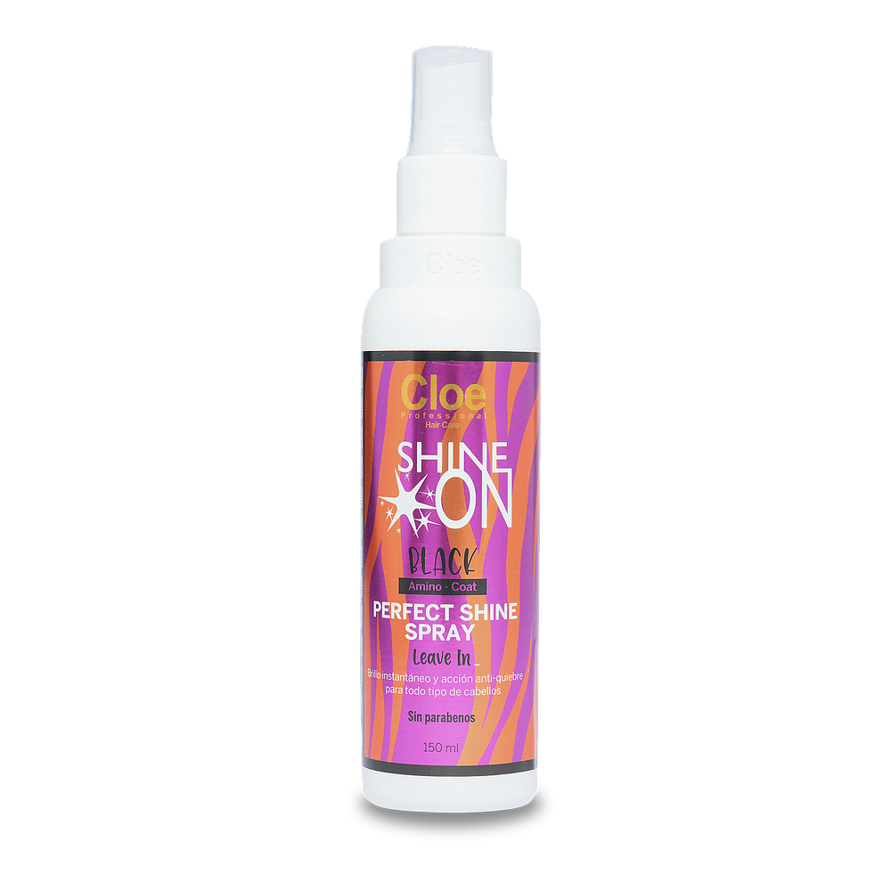 Cloe shine on black 150ml