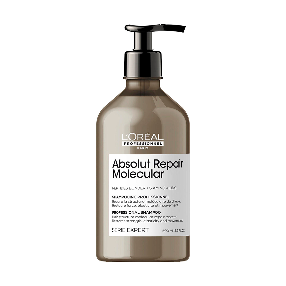 Shampoo Reparador Cabello Dañado Absolut Repair Molecular 500ML