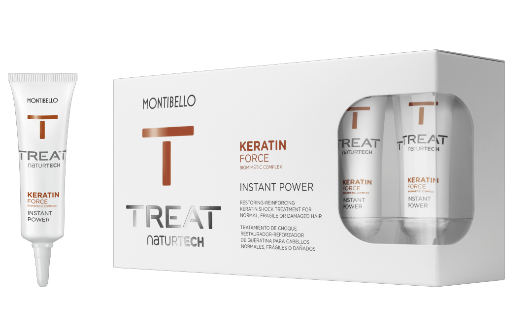 Treat keratin force inst. power 10*12ml