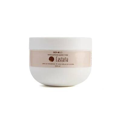 Go nails exfoliante castaña 250ml