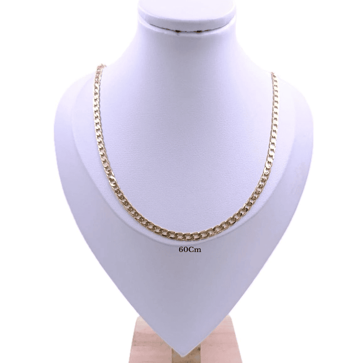 CADENA TEJIDO GRUMET ORO LAMINADO 18K 1