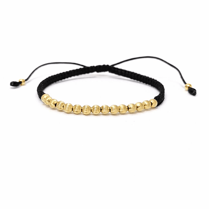 PULSERA ENTORCHADA ORO LAMINADO 18K 1
