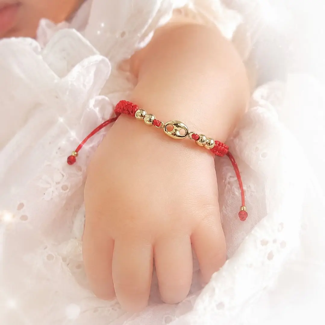 PULSERA BEBE GUCCI ORO LAMINADO 18K 2