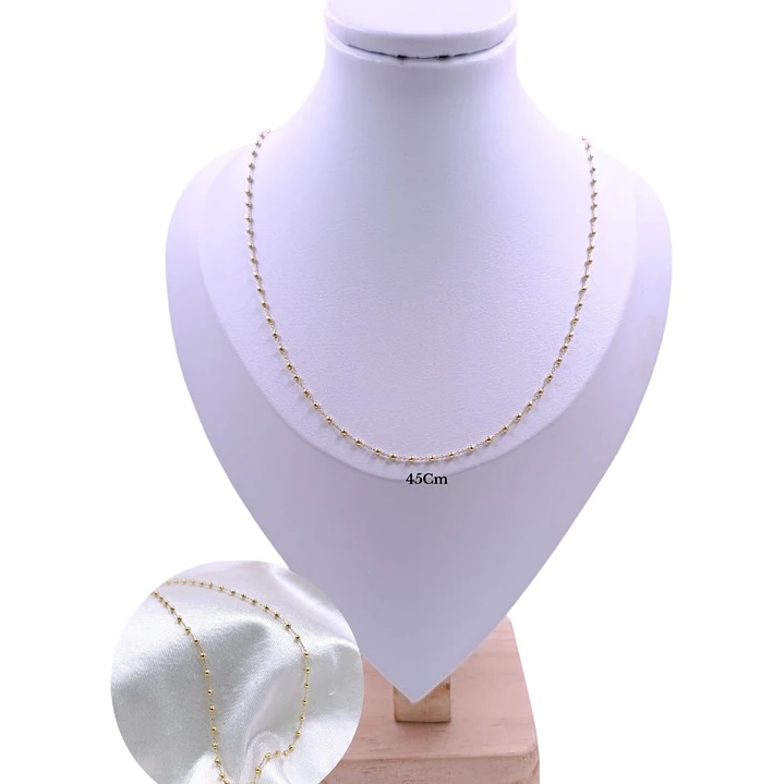 CADENA ANNA BALIN EN ORO LAMINADO 18K 1