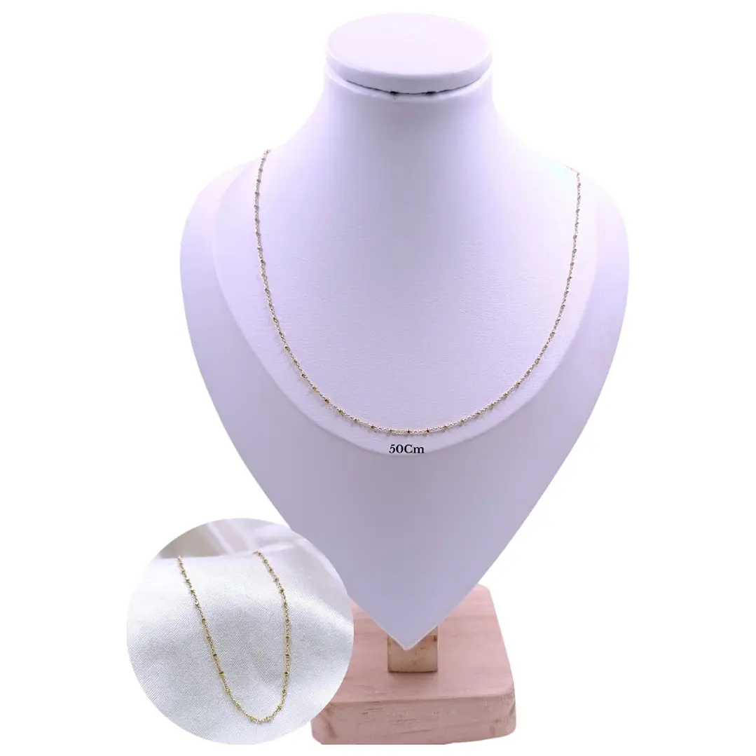 CADENA ANNA 50 EN ORO LAMINADO 18K 1