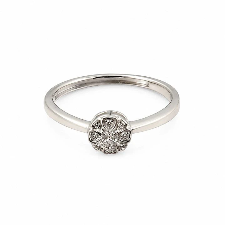ANILLO PROMESA EN PLATA 1