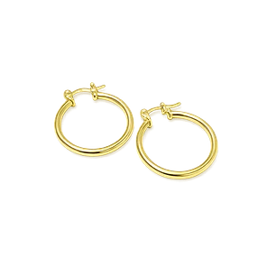 ARGOLLAS ISABELLA EN ORO LAMINADO 18K