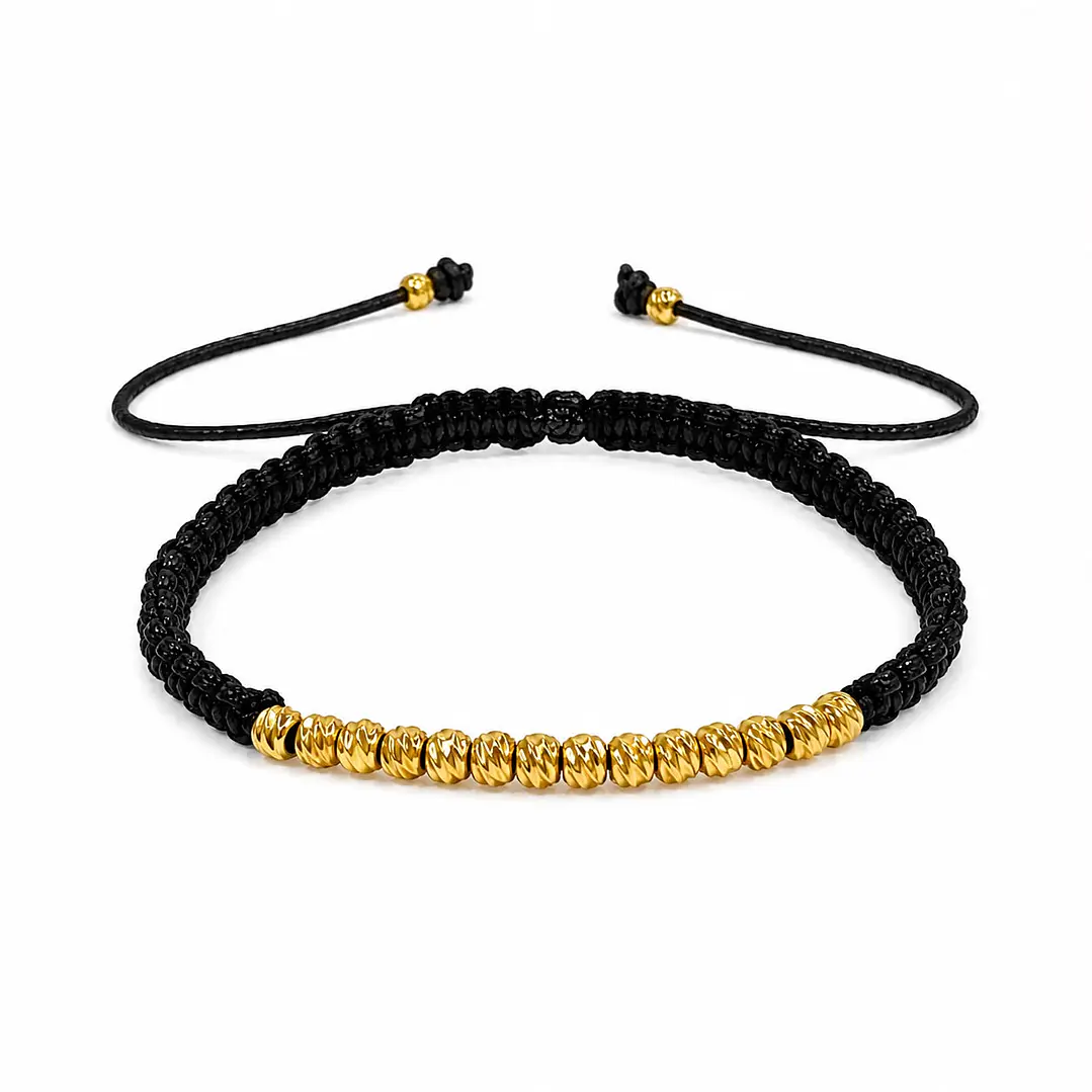 MANILLA DIAMANTADA 3MM EN ORO LAMINADO 18K 1