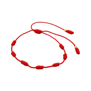 PULSERA 7 NUDOS ONLY EN ORO LAMINADO 18K