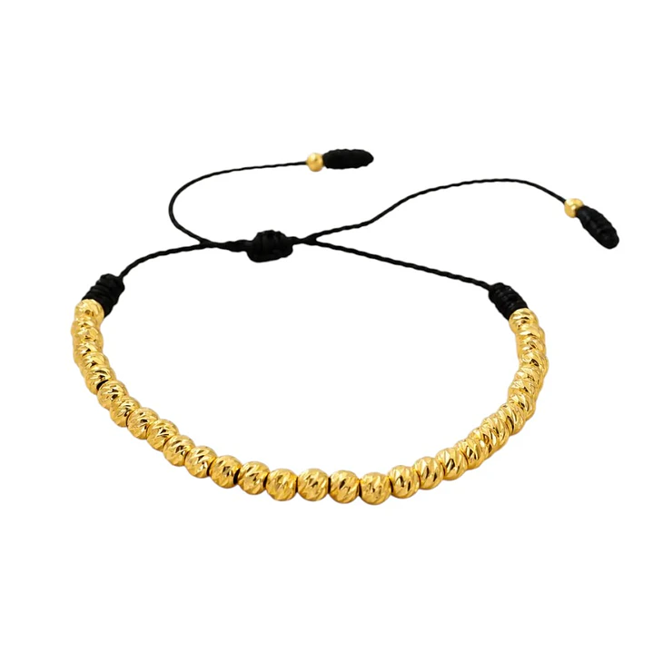 PULSERA DIAMANTADA COMPLETE EN ORO LAMINADO 18K 1