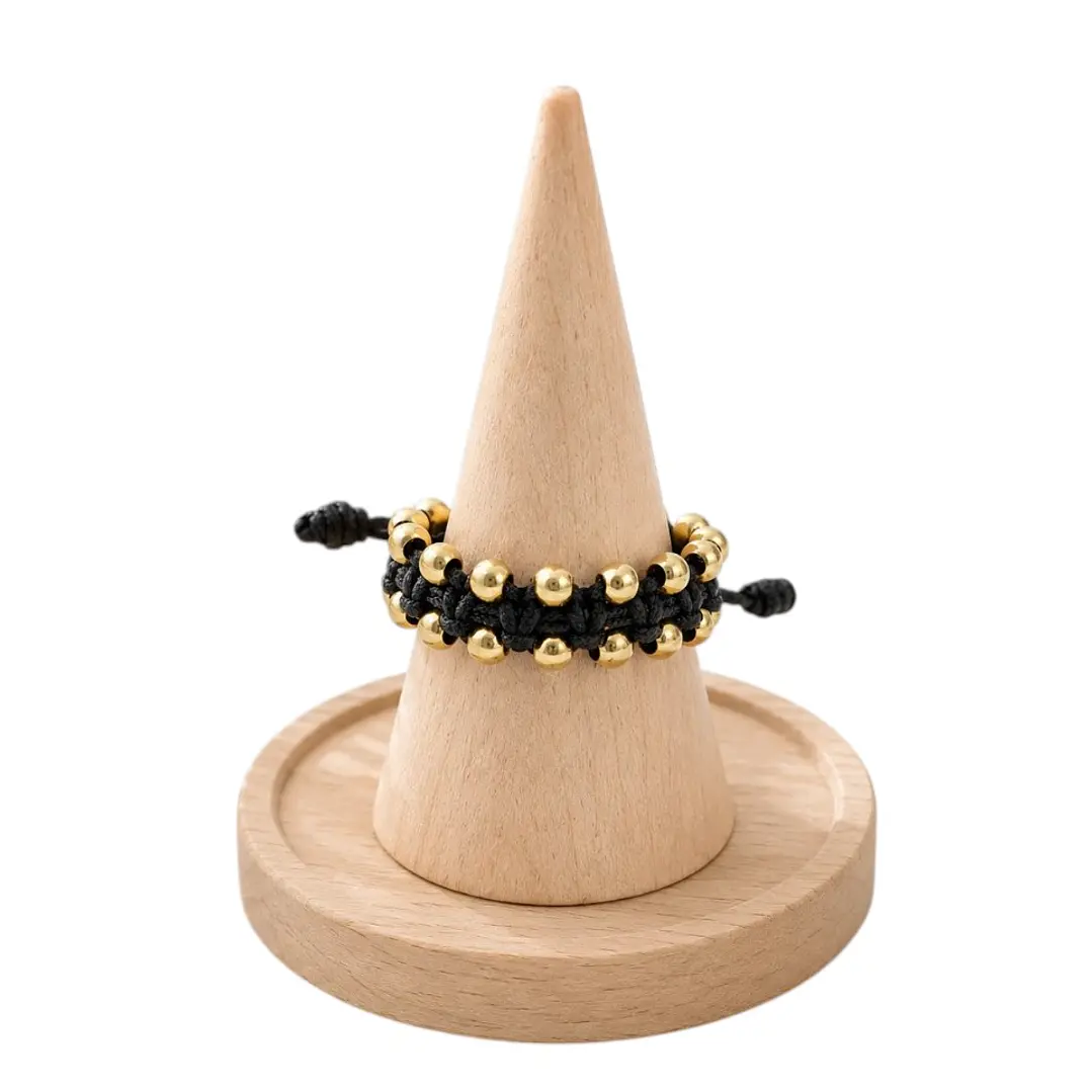 ANILLO MINI MIX EN ORO LAMINADO 18K 1