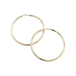 ARETES BADDIE EN ORO LAMINADO 18K