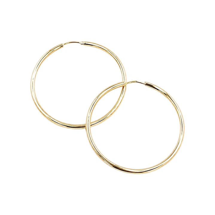 ARETES BADDIE EN ORO LAMINADO 18K 1