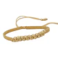 MANILLA MINI SERPIENTE EN ORO LAMINADO 18K - Miniatura 1