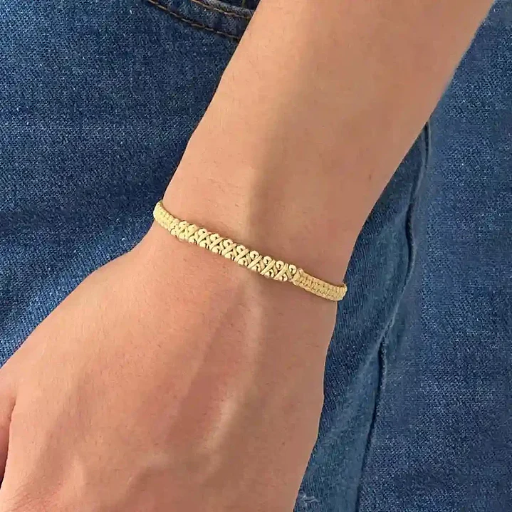 MANILLA MINI SERPIENTE EN ORO LAMINADO 18K 2