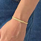 MANILLA MINI SERPIENTE EN ORO LAMINADO 18K - Miniatura 2