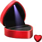 CAJA DE JOYA CON LUZ LED COLOR ROJO - Miniatura 2