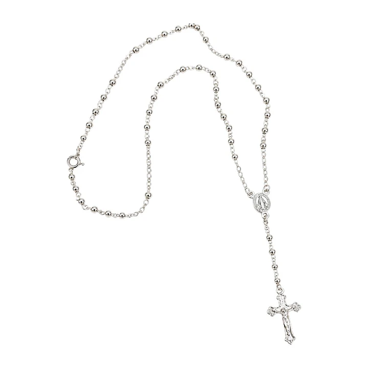 ROSARIO SAGRADO EN PLATA 1
