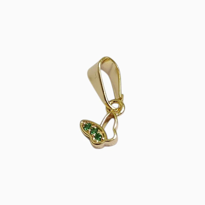DIJE MINI MARIPOSA EN ORO LAMINADO 18K 1