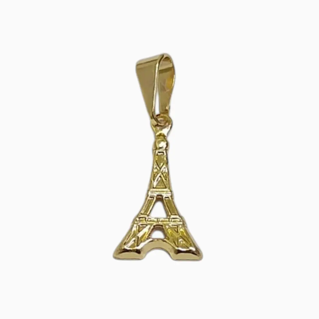 DIJE TORRE EIFEEL EN ORO LAMINADO 18K 1